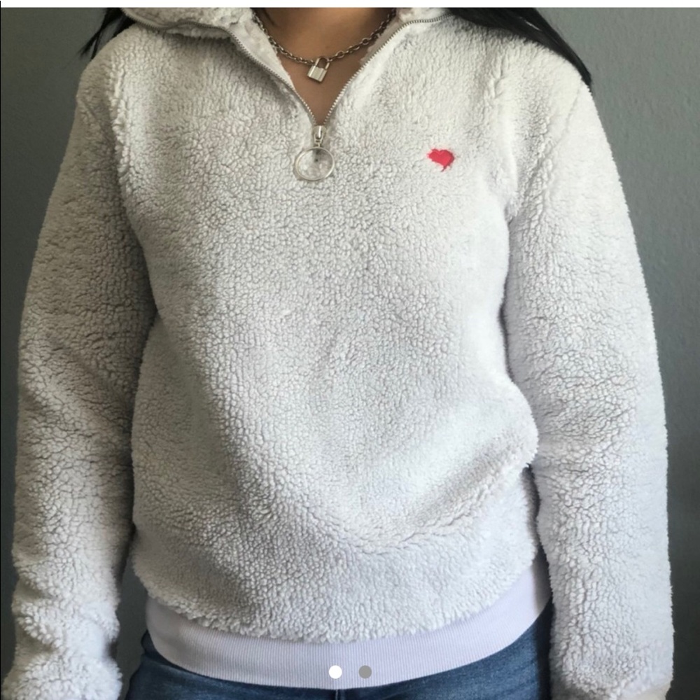 Top shop quarter zip